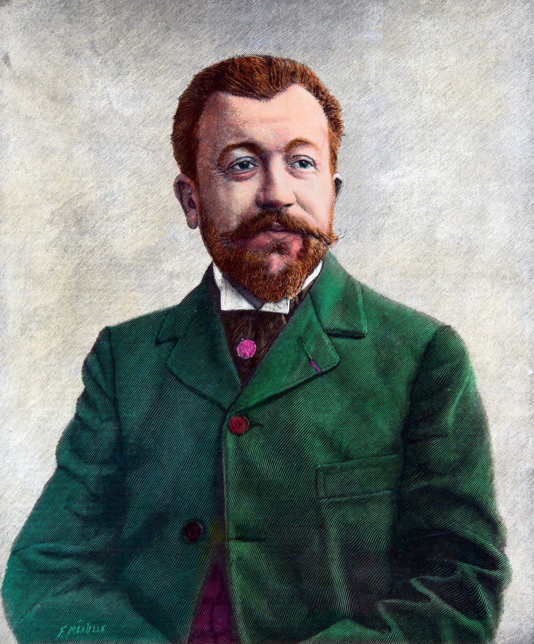صورة هنري لافيدان (1859-1940) الصحفي والكاتب المسرحي ، مجموعة Privee بواسطة مجهول مجهول