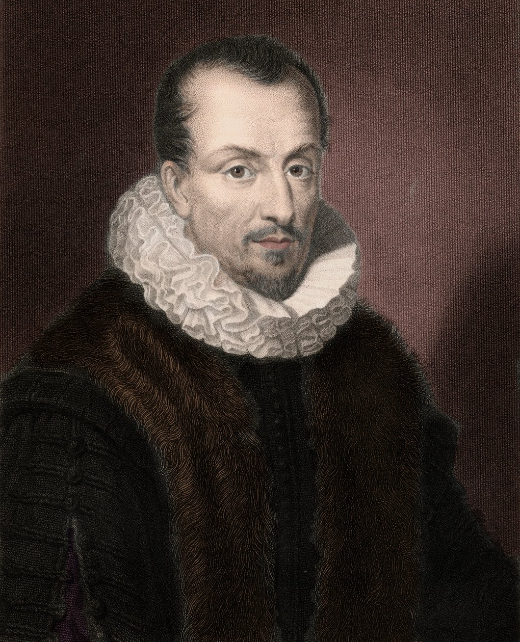 صورة لجاك أوغست (جاك أوغست) بريشة ثوانوس (1553-1617) ، مؤرخ فرنسي ، جامع كتب ورئيس برلمان باريس. بواسطة مجهول مجهول
