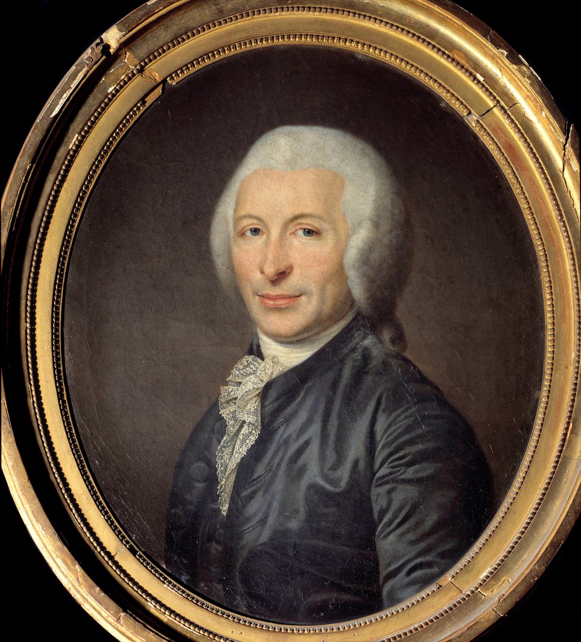 صورة لجوزيف إجناس جيلوتين (1738-1814) لوحة طبيب وسياسي مجهول. 1784. خافت. 0،60 × 0،49 م باريس ، متحف كارنافاليت بواسطة مجهول مجهول