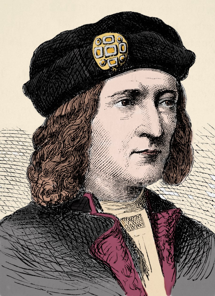 صورة شخصية للملك ريتشارد الثالث ملك إنجلترا (1452-1485) - صورة شخصية لريتشارد الثالث ملك إنجلترا بواسطة مجهول مجهول