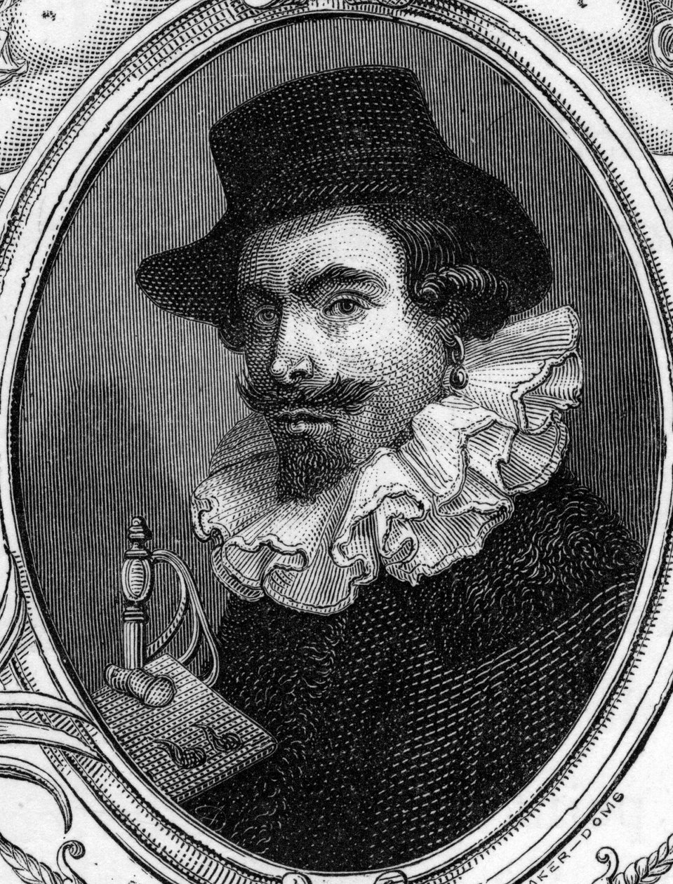 صورة ليونيلو سبادا أو ليونيلو سبادا (1576-1622) رسام إيطالي. نقش 1859 في "" صالات عرض أوروبا - إيطاليا "" بواسطة armengaud. مجموعة خاصة. بواسطة مجهول مجهول
