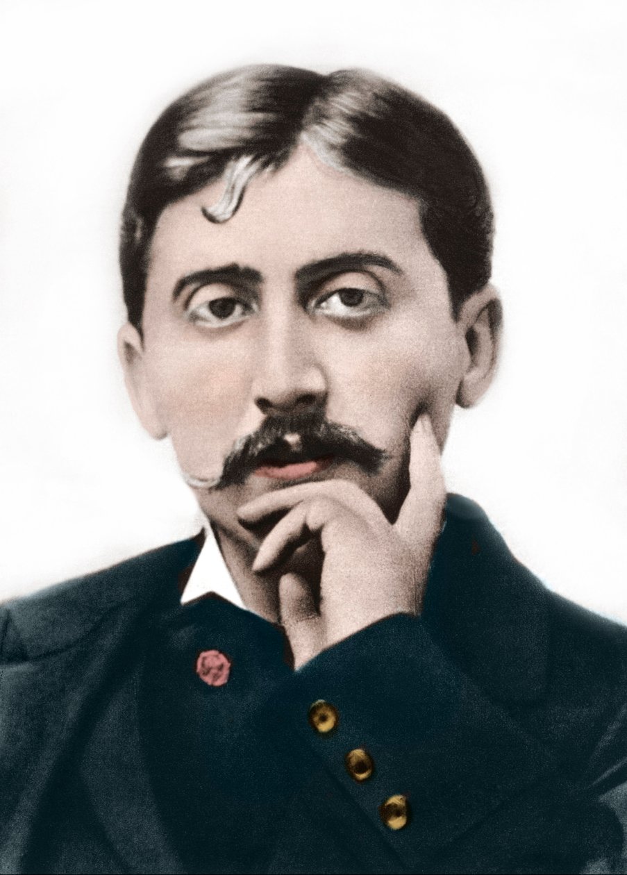 صورة لمارسيل بروست (1871-1922) الكاتب الفرنسي حوالي عام 1900 بواسطة مجهول مجهول