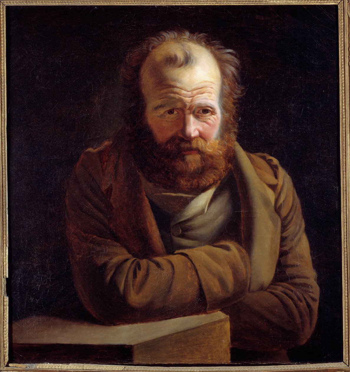 صورة بيير جوزيف برودون (1809-1865) اقتصادي وفيلسوف ودعاية. لوحة مجهولة بواسطة مجهول مجهول