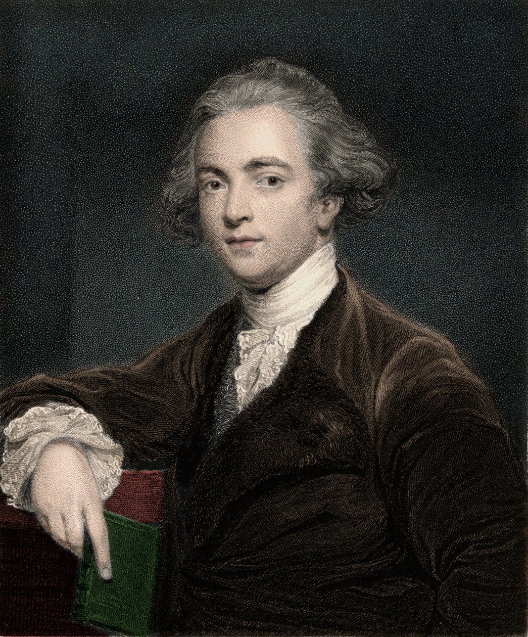صورة للسير ويليام جونز (1746-1794) ، عالم لغوي إنجليزي - السير ويليام جونز 1746-1794 - عالم فقه اللغة الإنجليزية بواسطة مجهول مجهول
