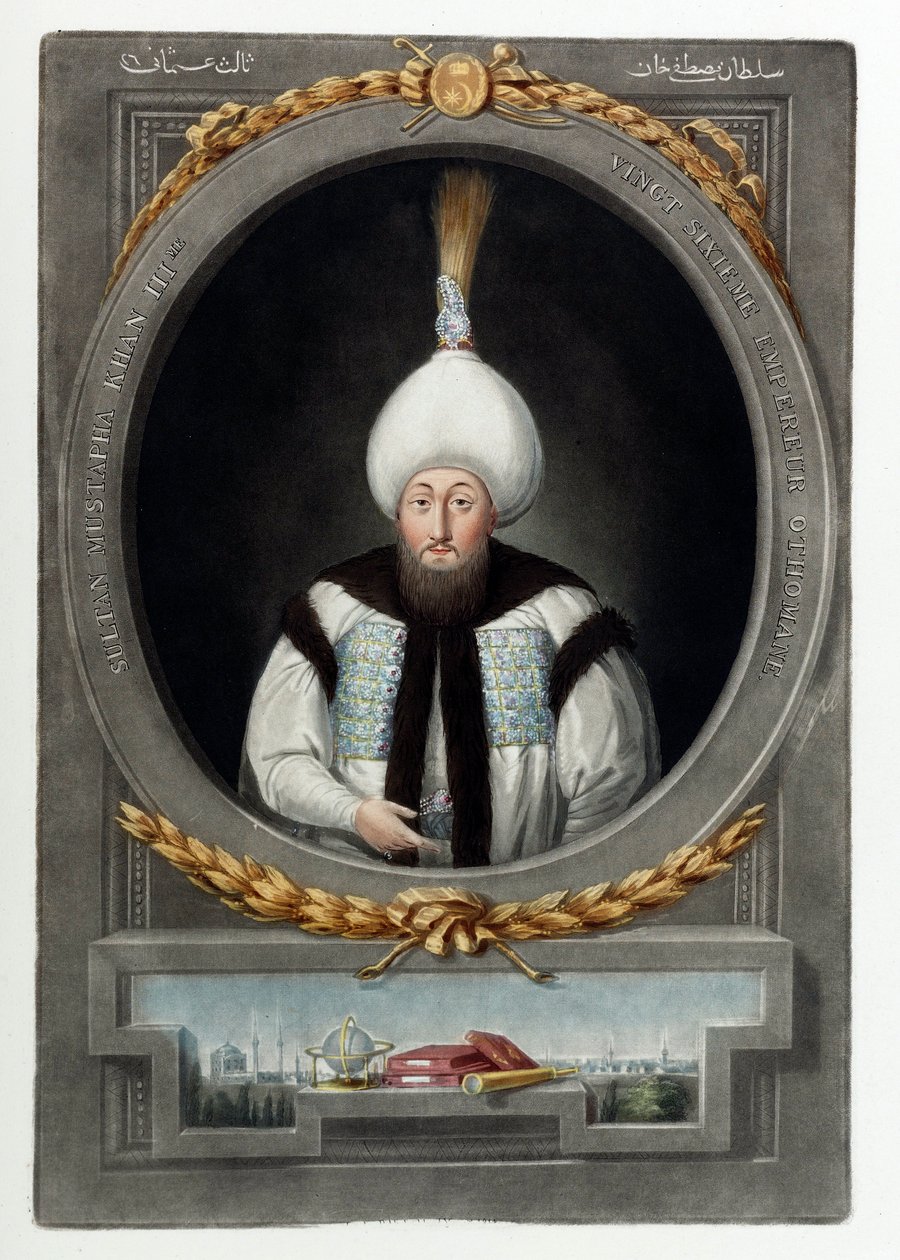 صورة السلطان مصطفى الثالث (1717-1774) (مصطفى ، مصطفى) لمجهول بواسطة مجهول مجهول