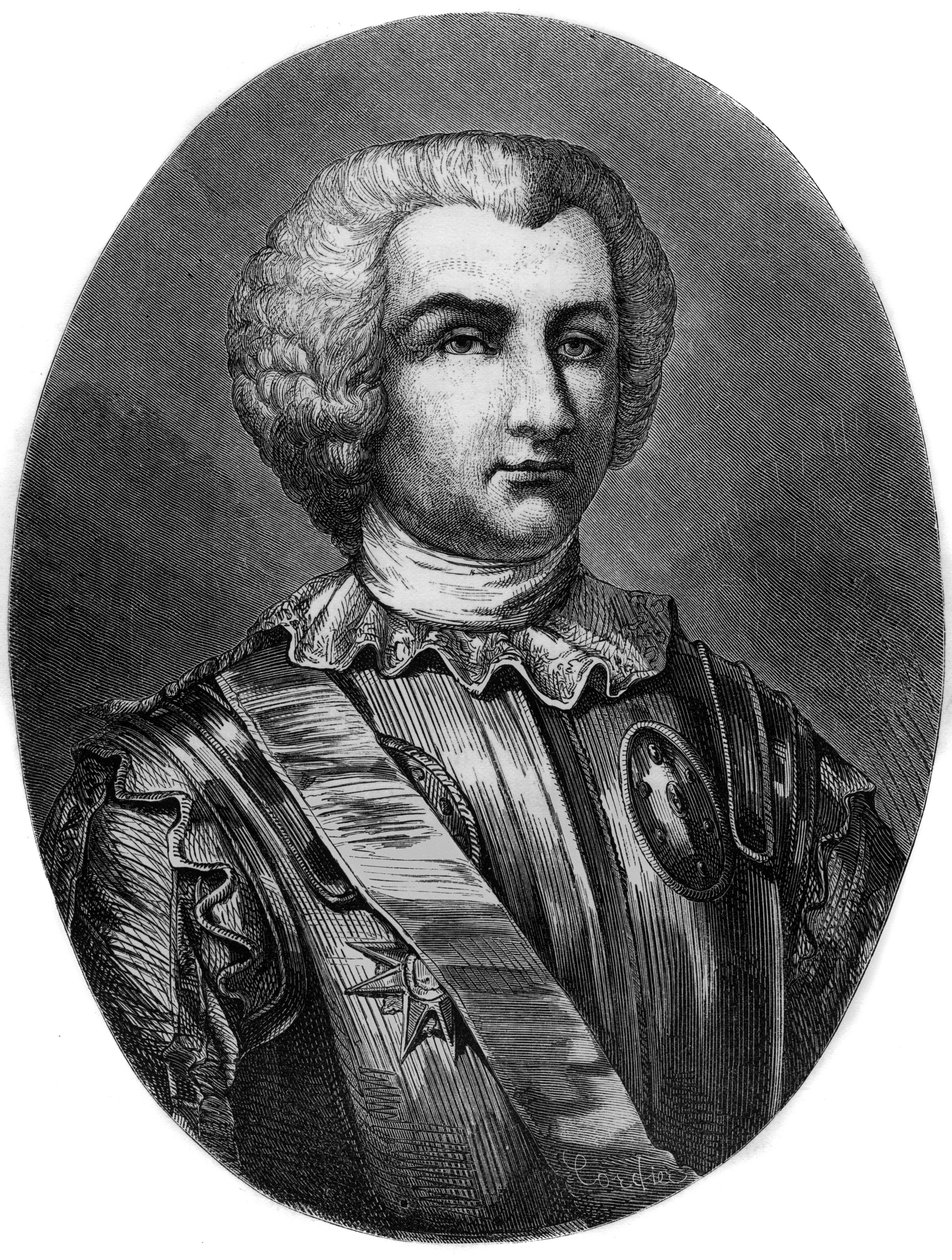 صورة لتوماس آرثر (1702-66) إيرل لالي - صورة للماركيز توماس آرثر ، بارون دي توليندال ، إيرل لالي (1702-1766) ، عام فرنسي من أصل أيرلندي - نقش عام 1863 في "الكتاب الأحمر - تاريخ السقالة في فرنسا "لدوبراي دي بواسطة مجهول مجهول