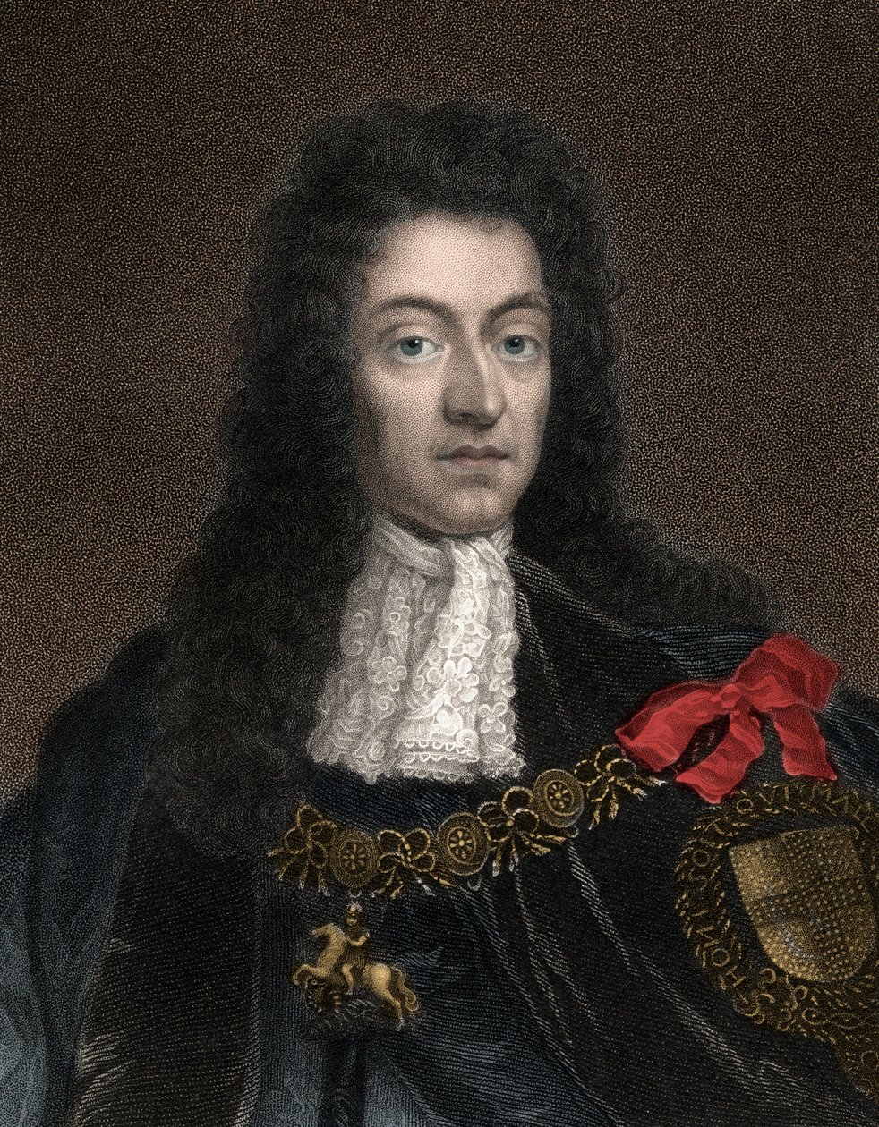صورة وليام الثالث ، أمير أورانج (1650-1702) ، المعروف أيضًا باسم الملك ويليام الثالث ملك إنجلترا ، ويليام الثاني ملك اسكتلندا وأيرلندا - الملك ويليام الثالث ، صورة ويليام أوف أورانج (1650-1702) بواسطة مجهول مجهول