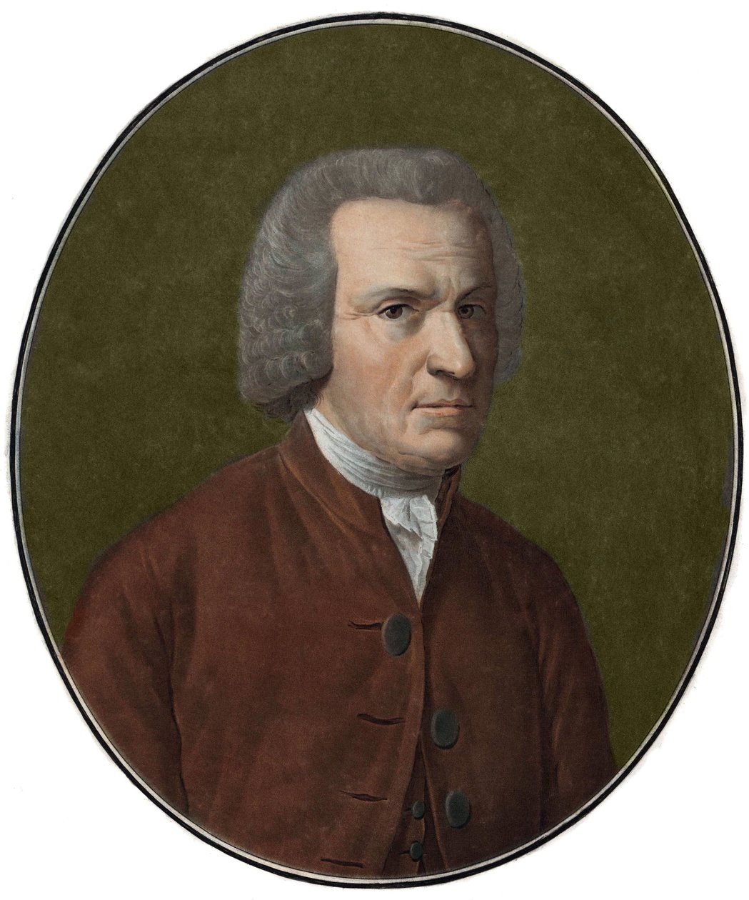 صورة للكاتب والمفكر والكاهن الفرنسي غيوم توماس راينال (1713-1796) "(غيوم توماس راينال الكاتب الفرنسي ورجل الأدب خلال عصر التنوير) نقش من القرن التاسع عشر مجموعة خاصة بواسطة مجهول مجهول