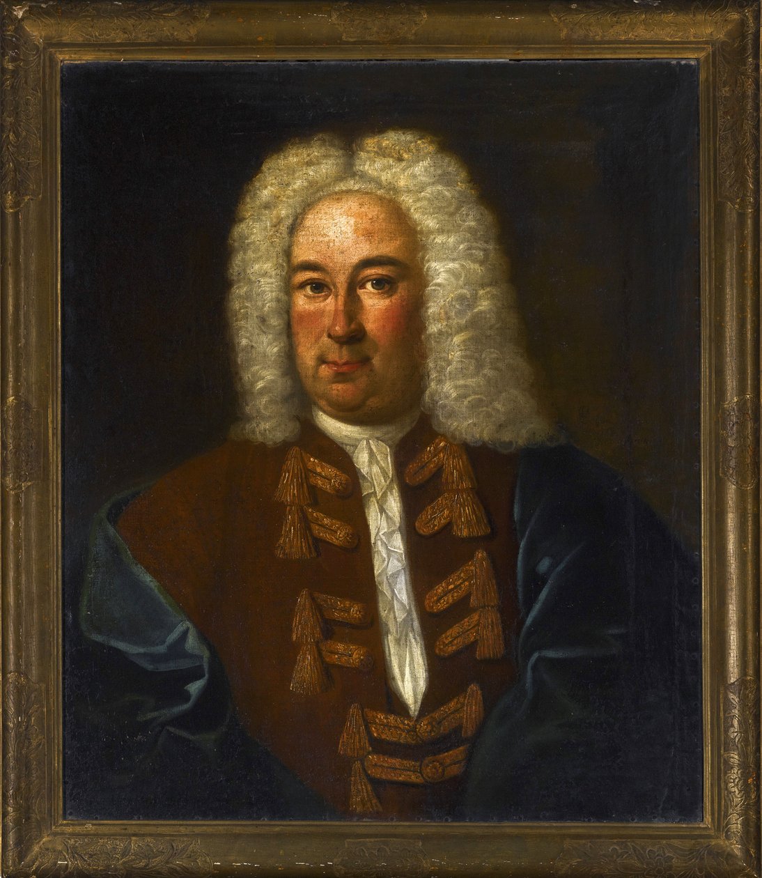 صورة للمؤلف جورج فريدريش هاندل (Haendel) (1685-1759) ، مجهول. زيت على قماش ، مقاس 76x64 بواسطة مجهول مجهول