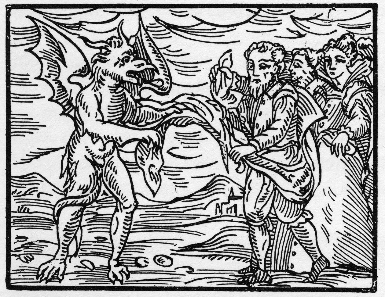 جرد الشيطان السحرة من ملابسهم - "الخلاصة Maleficarum" ، ويتعامل مع الساحرات وأشرارهم وفرزهم بقلم فرانشيسكو ماريا جوازو أو Guaccio أو Guaccius (15 ؟؟ -16 ؟؟) 1608 مجموعة خاصة بواسطة مجهول مجهول