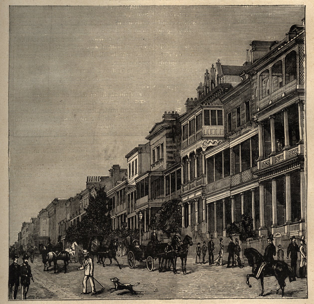 سيدني - أستراليا - 1890 - نقش 1890 بواسطة مجهول مجهول