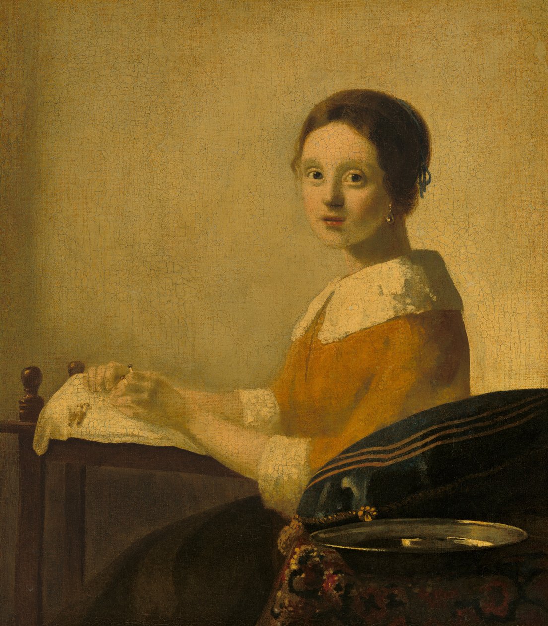 The Lacemaker ، حوالي عام 1925 (زيت على قماش) بواسطة مجهول مجهول