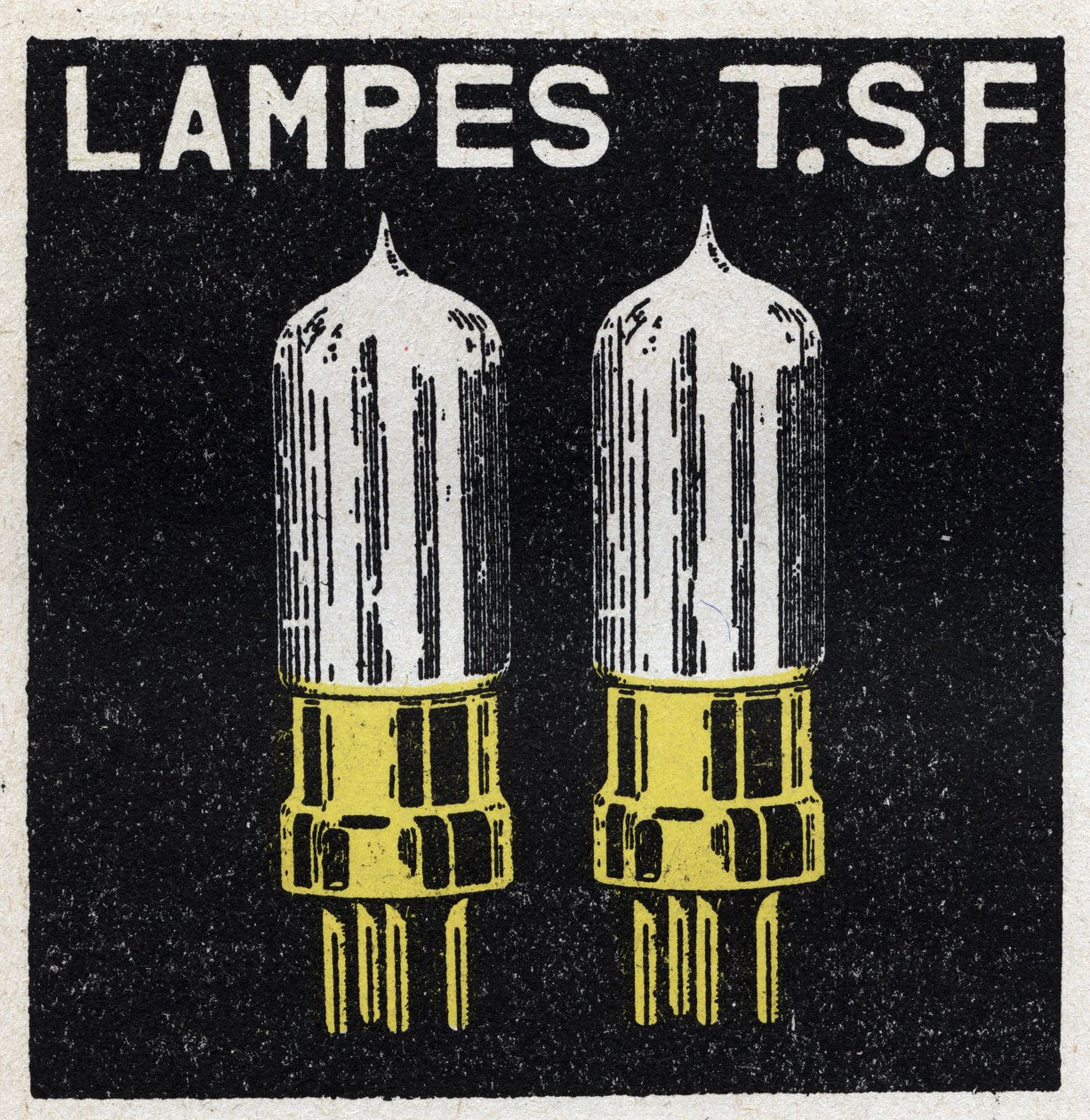 TSF: مصابيح TSF Anonymous Illustration لعام 1925. مجموعة خاصة. بواسطة مجهول مجهول