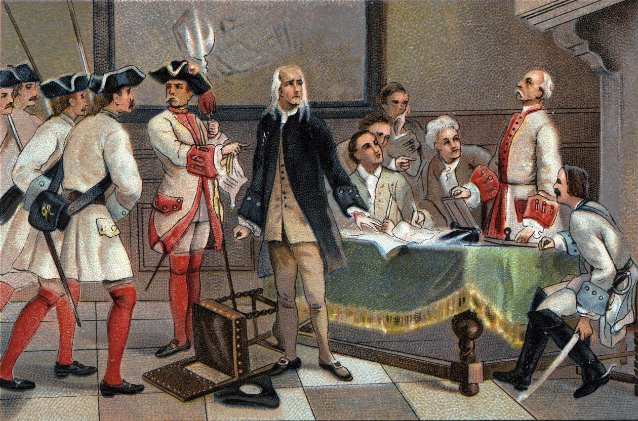 اعتقال فرانسوا أنيسنس عام 1719 لكونه المحرض الرئيسي على أعمال الشغب في بروكسل عام 1717. الإعلان عن الطباعة الحجرية الملونة لشوكولاتة أنطوان في بروكسل ، بداية القرن العشرين. مجموعة خاصة بواسطة مجهول مجهول