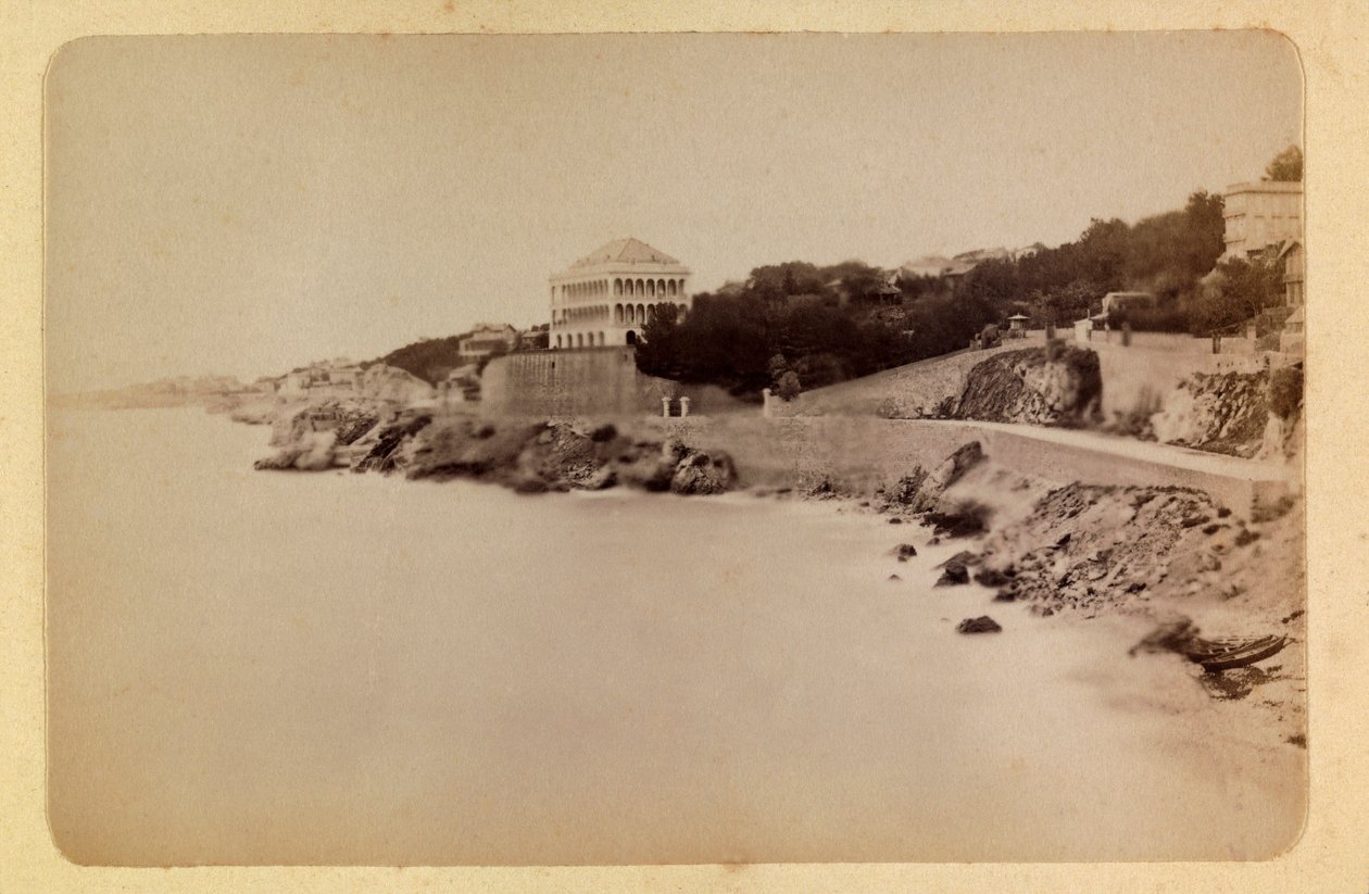 مدينة مرسيليا والمناطق المحيطة بها حوالي 1885-1890: La route de la Corniche ، مجموعة خاصة بواسطة مجهول مجهول