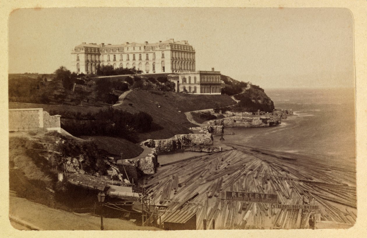 مدينة مرسيليا ومحيطها حوالي 1885-1890: Le chateau du Pharo ، Private Collection بواسطة مجهول مجهول