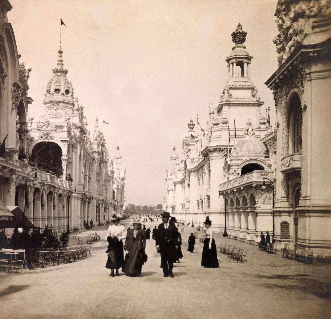 المعرض العالمي لعام 1900 - المعرض العالمي لعام 1900 في باريس: Esplanade des Invalides - مجموعة خاصة بواسطة مجهول مجهول