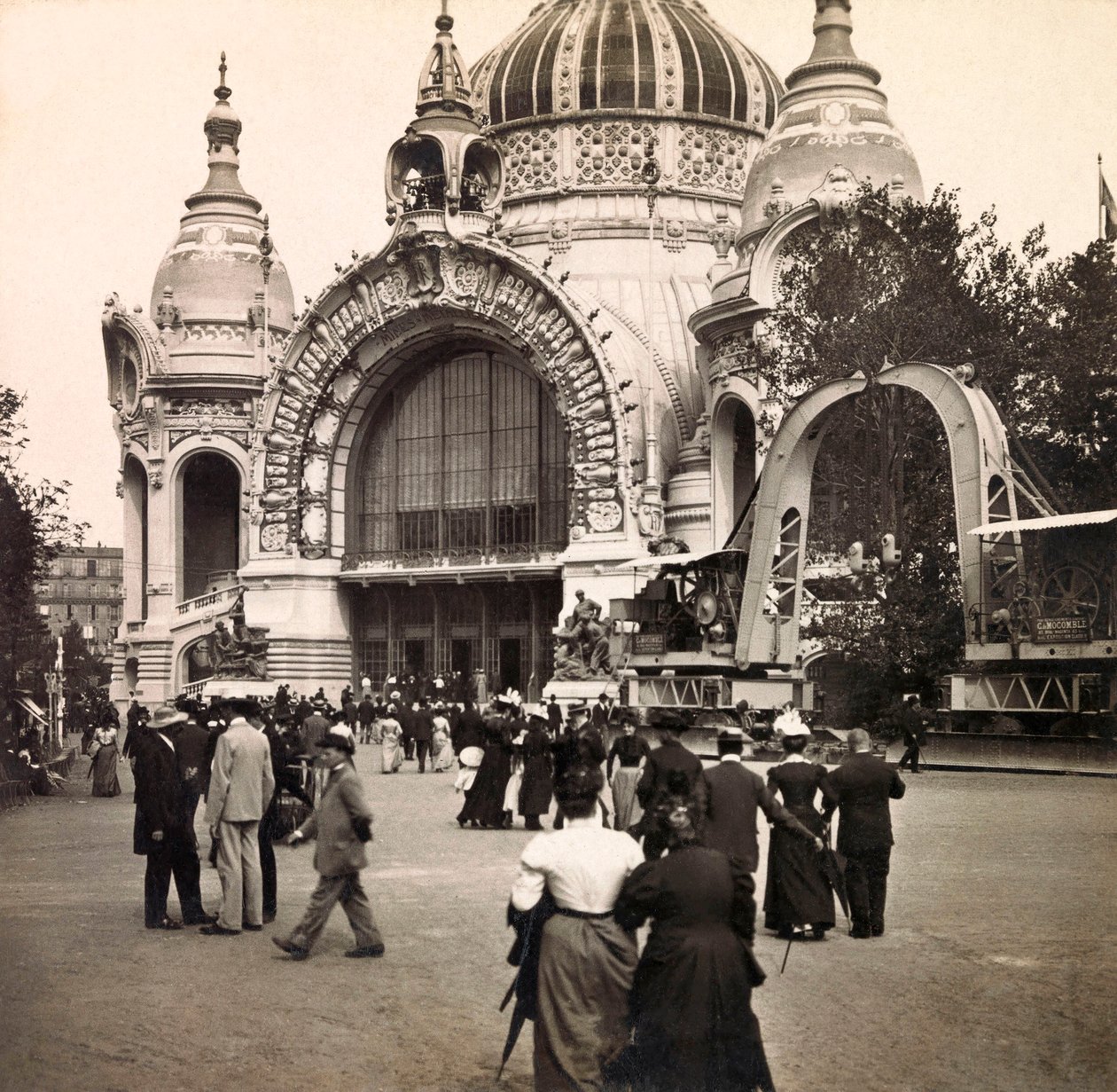 المعرض العالمي لعام 1900 - المعرض العالمي لعام 1900 في باريس: Palais de la Metallurgie - مجموعة خاصة بواسطة مجهول مجهول