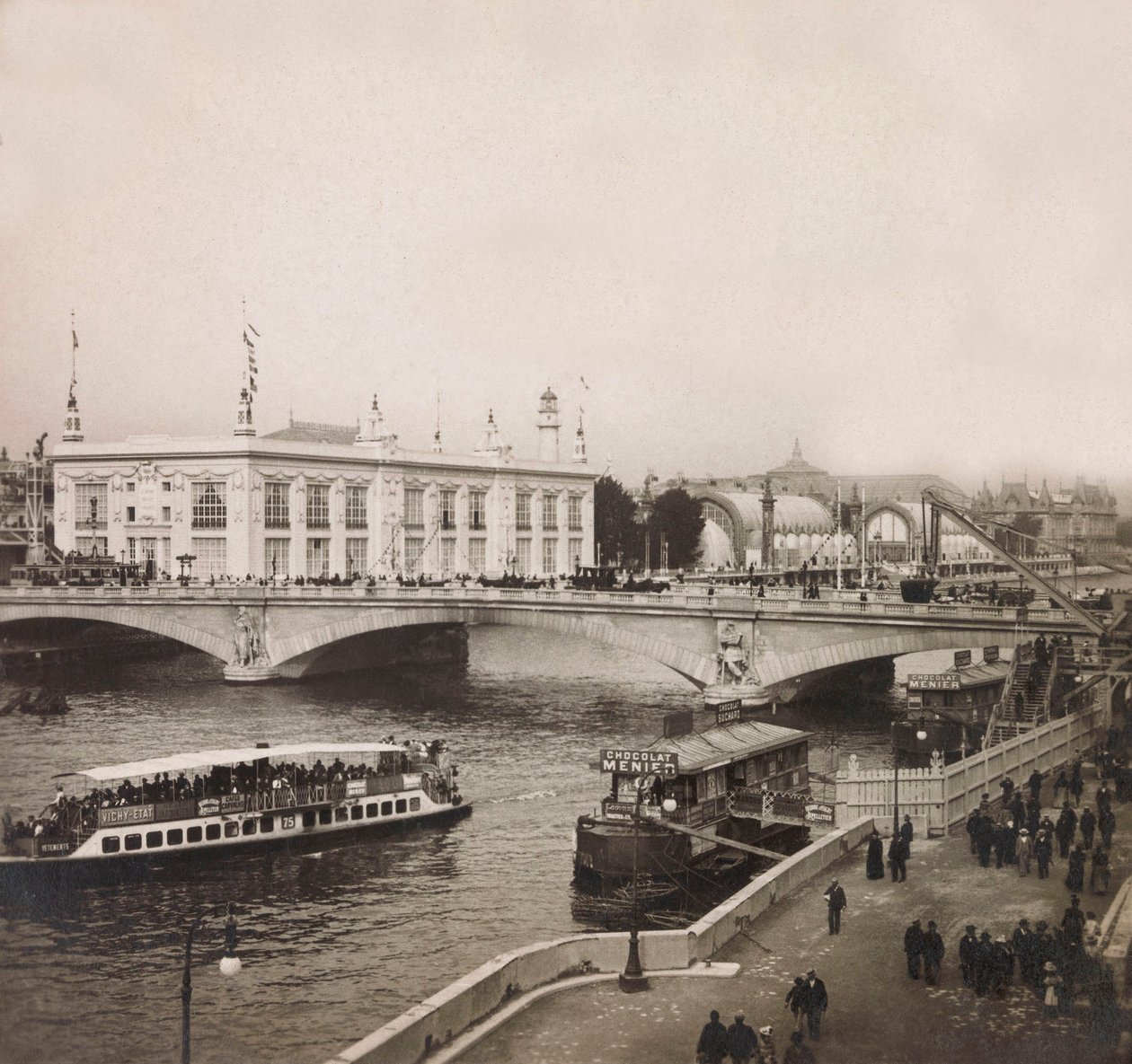 المعرض العالمي لعام 1900 - المعرض العالمي لعام 1900 في باريس: قصر الكونغرس - مجموعة خاصة بواسطة مجهول مجهول