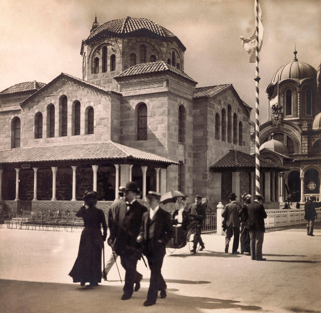 المعرض العالمي لعام 1900 - المعرض العالمي لعام 1900 في باريس: جناح اليونان - مجموعة خاصة بواسطة مجهول مجهول