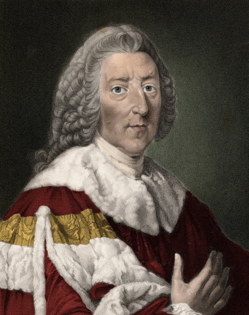 وليام بيت الأكبر (1708-1778) ، رجل الدولة الإنجليزي - ويليام بيت الأكبر إيرل تشاتام الأول بواسطة مجهول مجهول