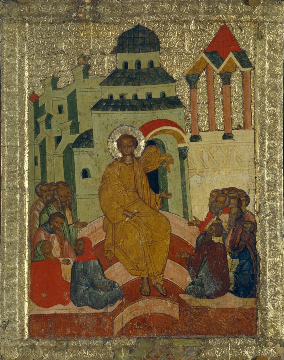 تشكك القديس توما ، 1497 بواسطة رسام أيقونة روسي مجهول