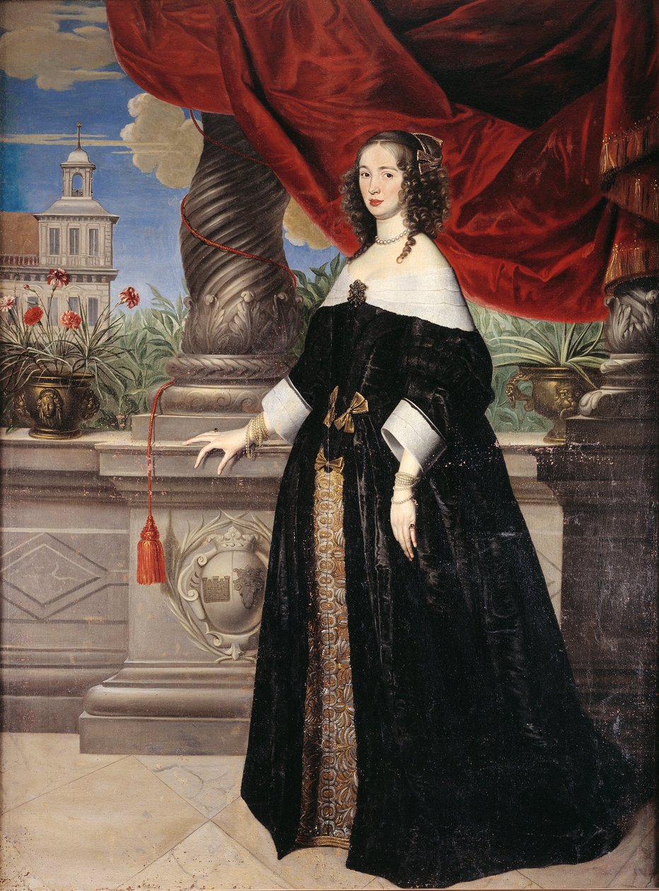 آنا مارغريتا فون هاوغويتز (1622-73) بواسطة Anselmus van Hulle