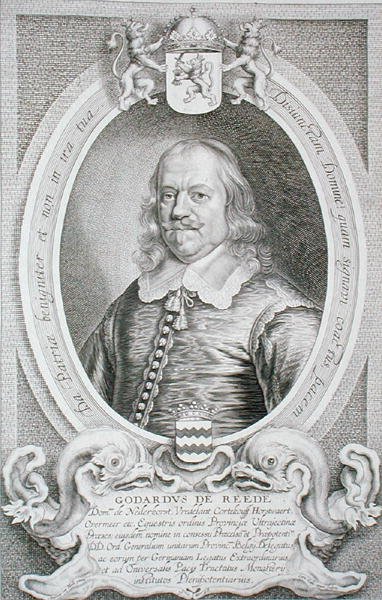 Godart van Reede (1588-1648) من "Portraits des Hommes Illustres" ، نقش بواسطة Cornelis Galle ، نُشر عام 1706 (نقش) بواسطة أنسيلموس فان (بعد) هول