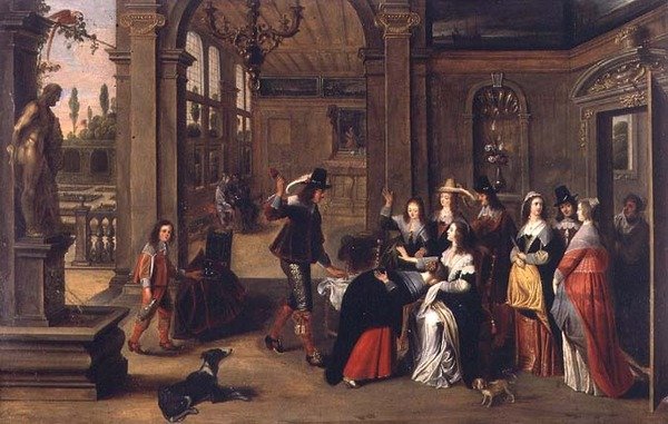 لعبة المصادرة (زيت على لوحة) بواسطة أنتوني (دائرة) بالاميديز