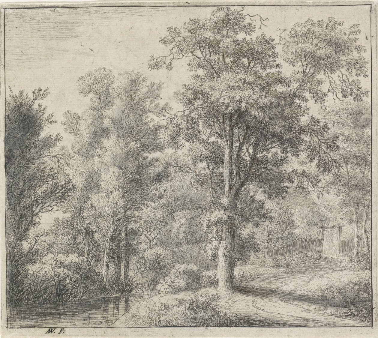 مدخل الغابة Woodland Views ، Series A (عنوان السلسلة) بواسطة أنتوني واترلو