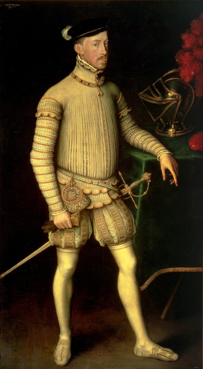 صورة للإمبراطور ماكسيميليان الثاني (1527-76) 1557 بواسطة أنتونيس فان داشورست مور