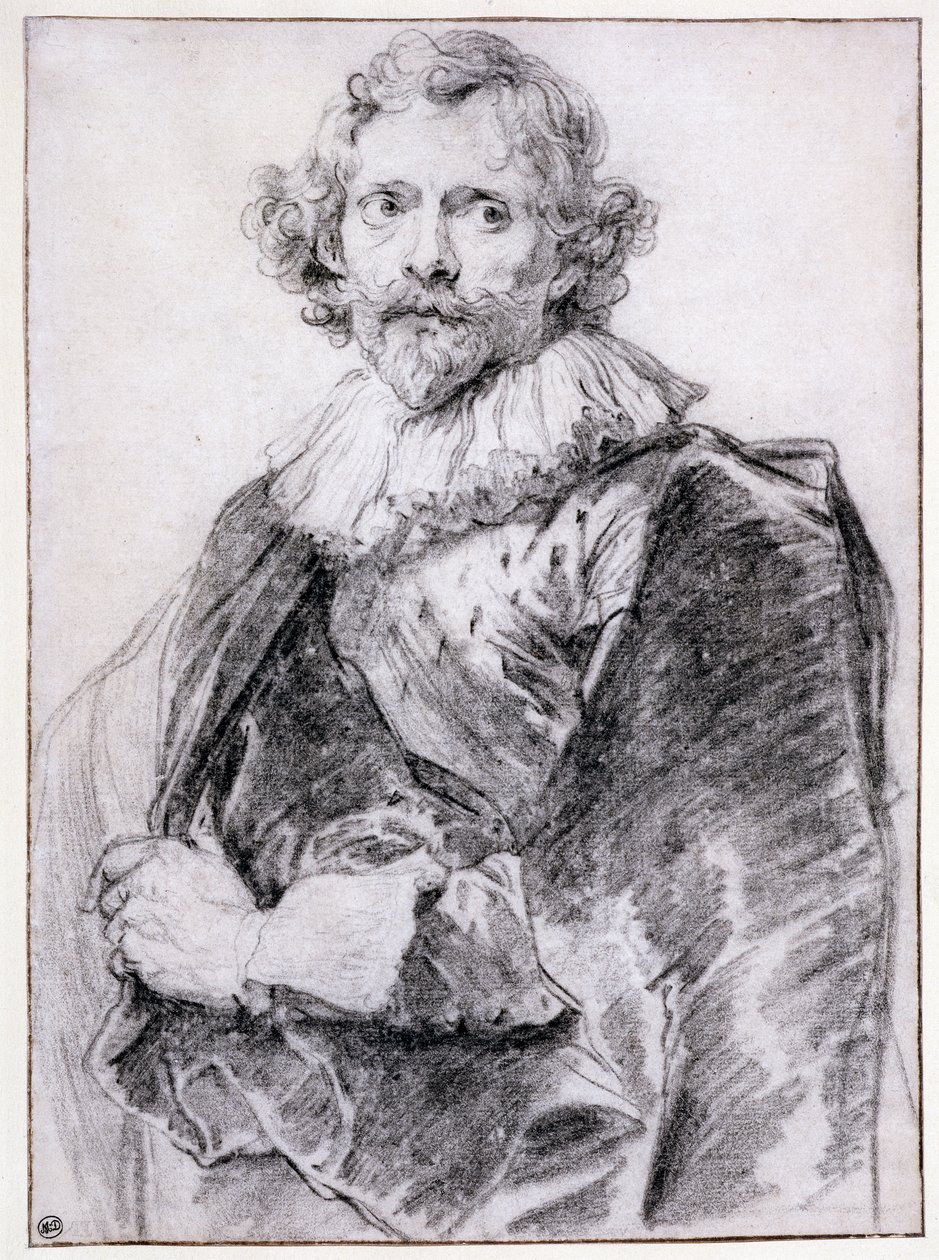 صورة لوكاس فورسترمان (1595-1675) ، ج .1631 بواسطة أنتوني فان ديك