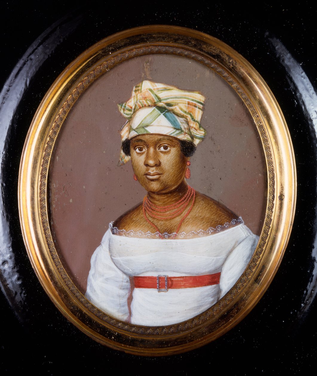 السيدة بيار توسان ، 1825 (مرحاض على المينا) بواسطة أنتوني ميوتشي