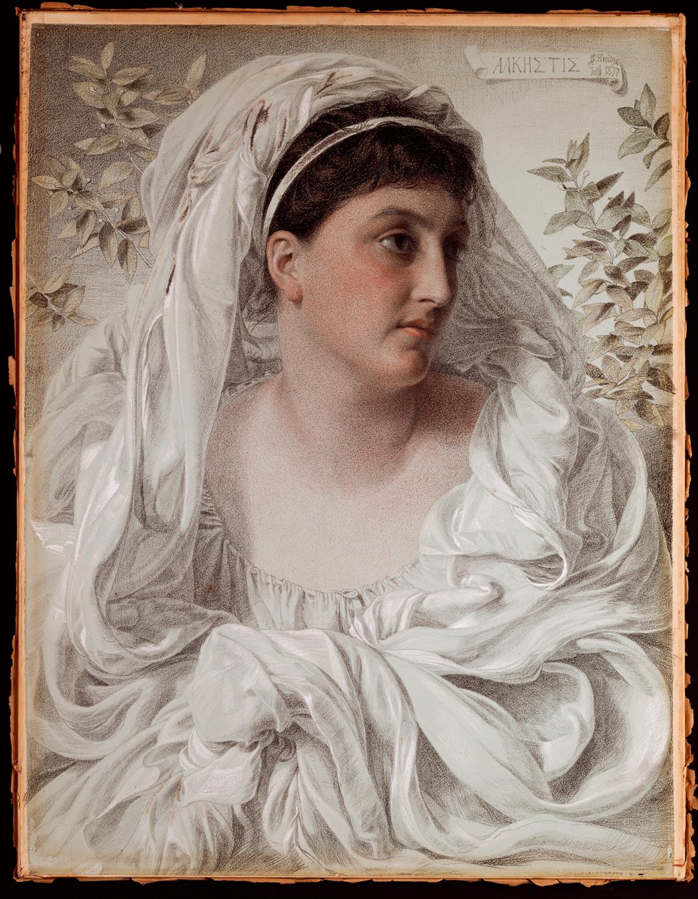 Alcestis: صورة للسيدة دونالدسون ، 1877 بواسطة أنتوني فريدريك أوغسطس سانديز