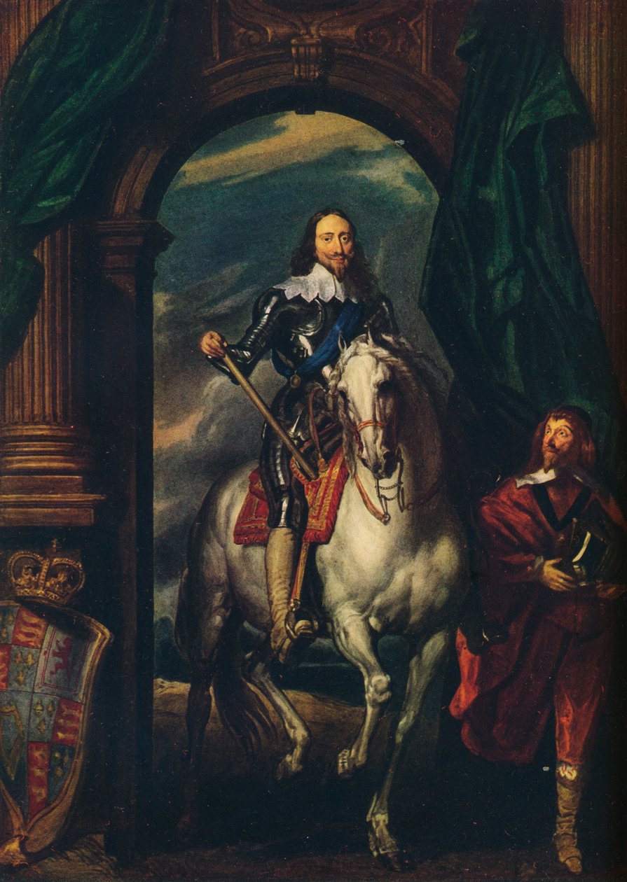 تشارلز الأول 1600-1649 مع M de St Antoine ، 1633 ، 1913 بواسطة أنتوني فان ديك