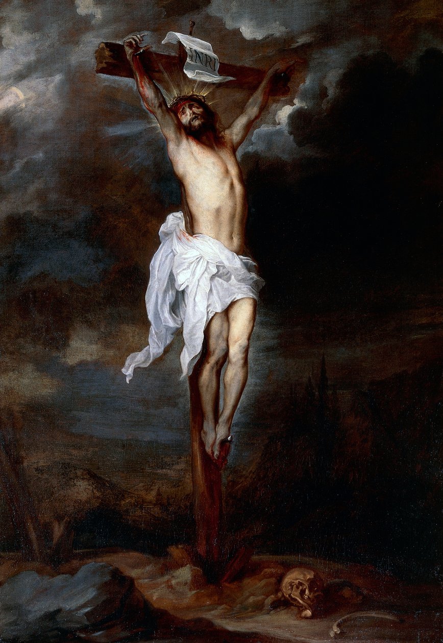 صلب ، حوالي 1621-1625 ، بقلم أنطون فان ديك (1599-1641) ، زيت على قماش بواسطة أنتوني فان ديك