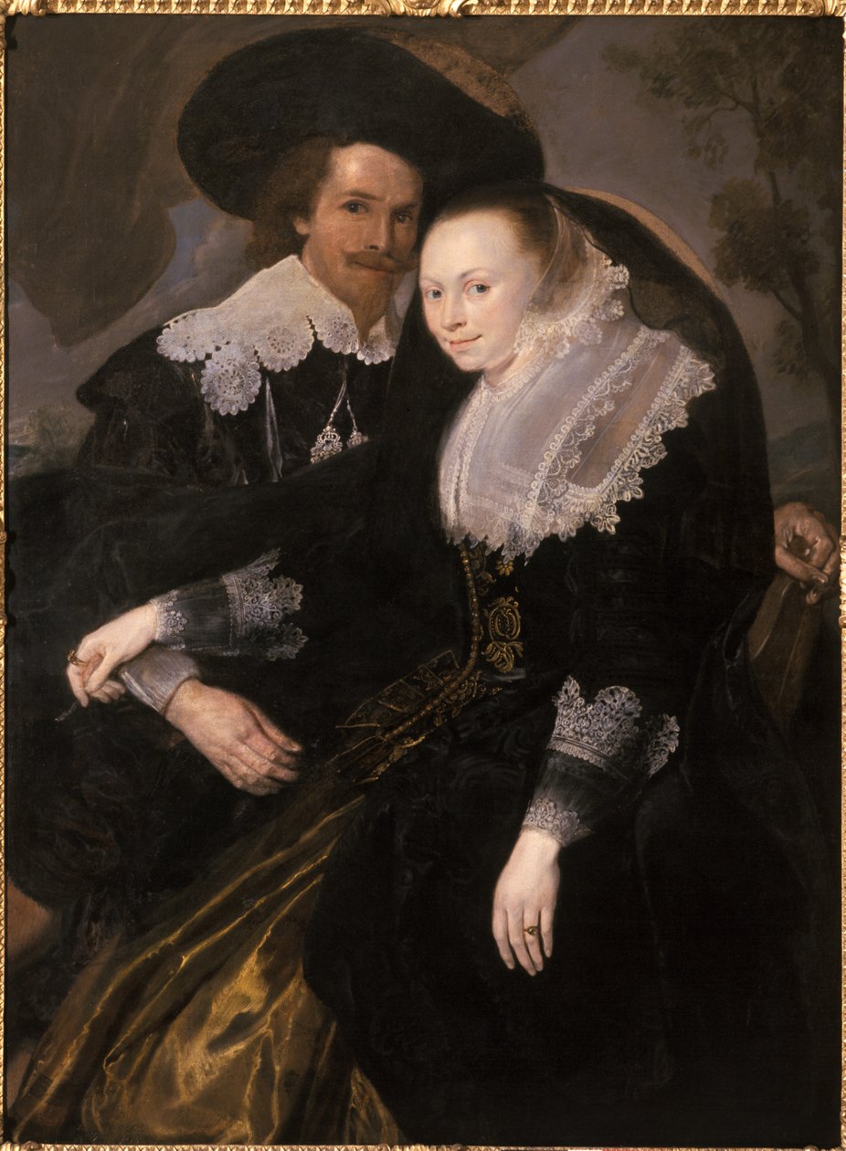 صورة مزدوجة ، c.1630 بواسطة أنتوني فان ديك