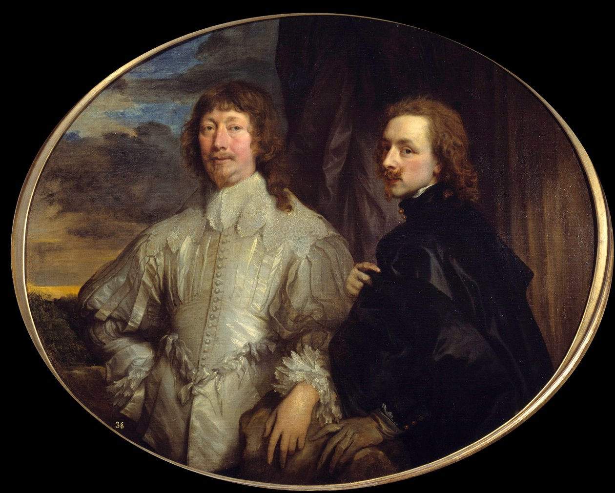 صورة مزدوجة للسير إنديميون بورتر والفنان. Endimion أو Endymion Porter (1587-1649) ، دبلوماسي في بلاط إنجلترا وحامي فان دايك. رسم أنطون (أنطون أو أنتوني) فان ديك (1599-1641) 1623 مدريد ، متحف دو برادو - ميناء مزدوج بواسطة أنتوني فان ديك