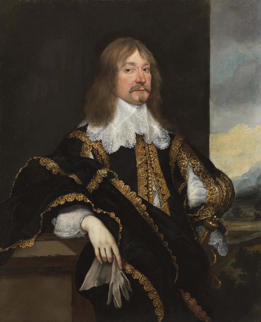 جون ، بارون كرافن من Ryton ، c.1643-47 بواسطة أنتوني فان ديك