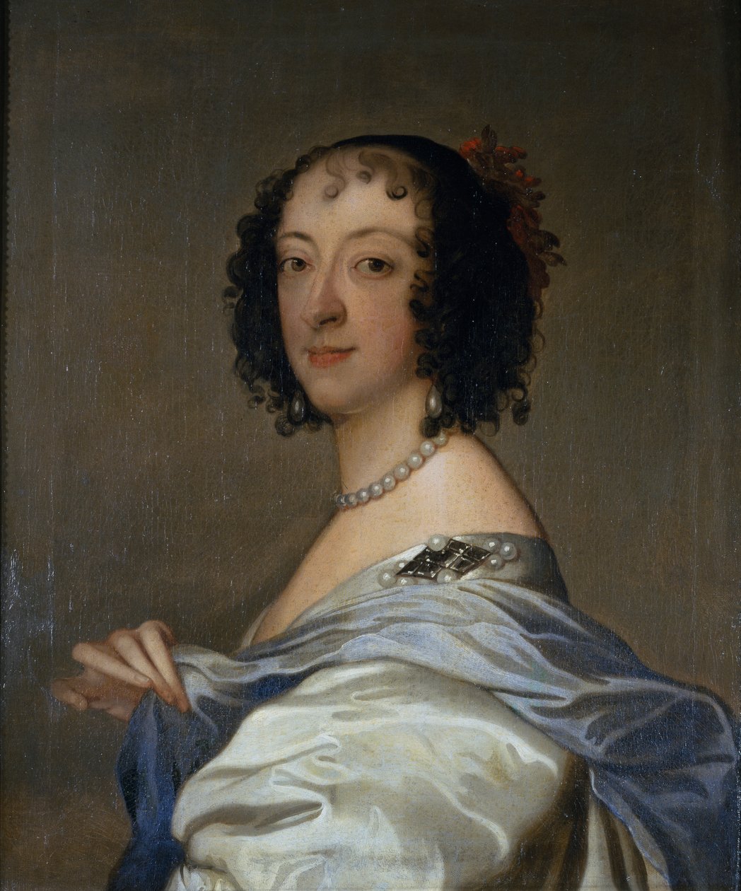 Portrait of Elzabeth, Baroness Clifford, after c.1639 (oil on canvas) بواسطة أنتوني فان ديك