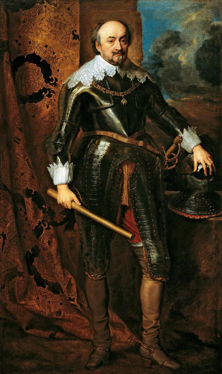 صورة جون الثامن من ناسو سيجن 1583-1638 ، 1617. بواسطة أنتوني فان ديك