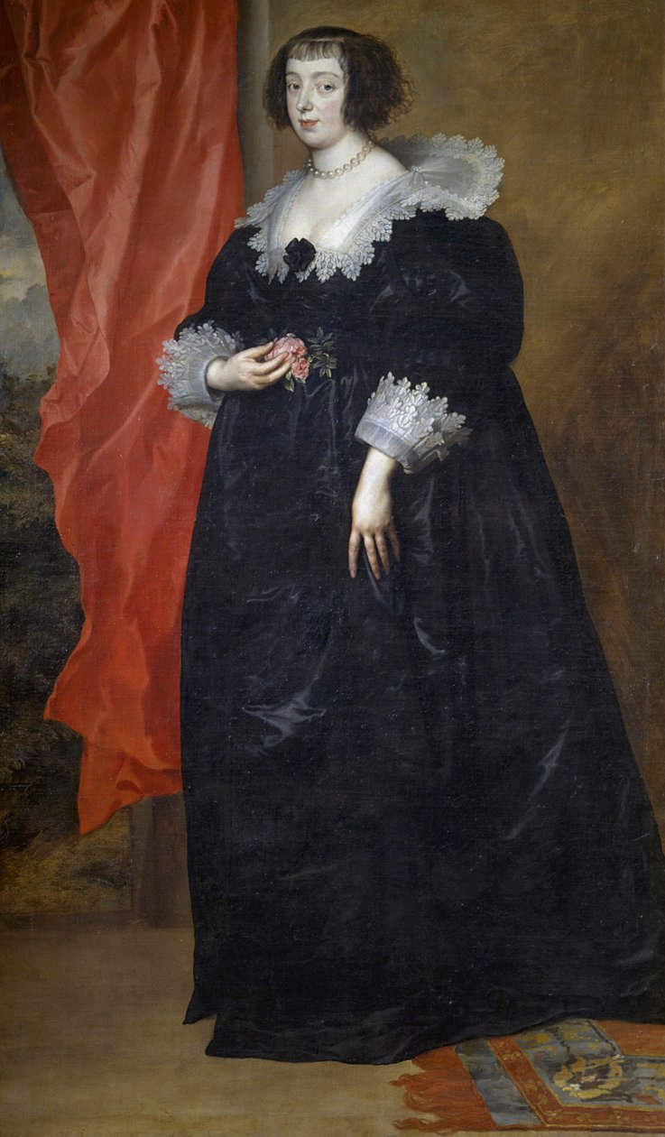 صورة لمارجريت من لورين (1615-1672) ، بواسطة أنتوني فان ديك ، زيت على قماش ، 204 × 117 سم بواسطة أنتوني فان ديك