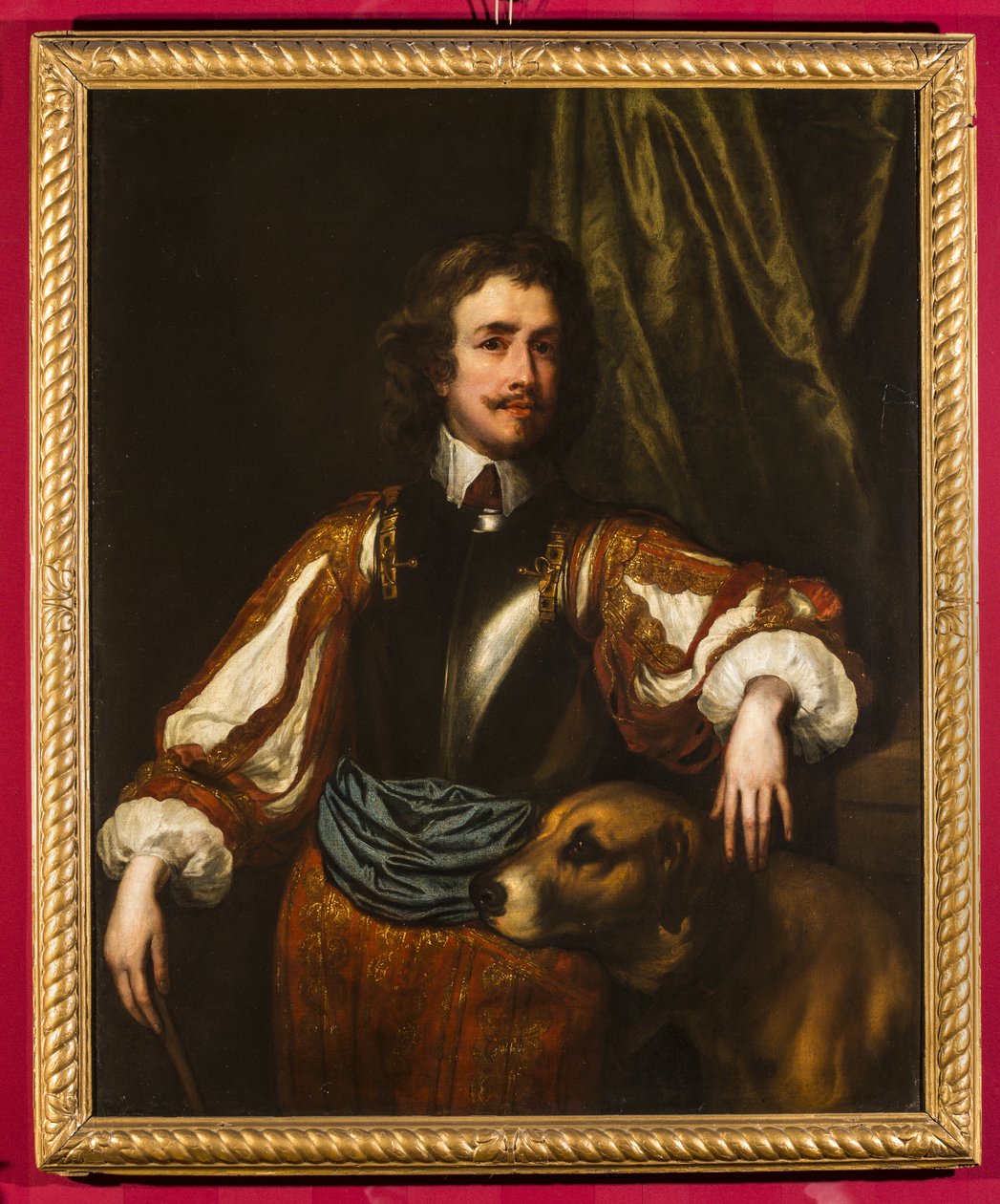 Portrait of Mr Rogers, c.1643 (oil on canvas) بواسطة أنتوني فان ديك