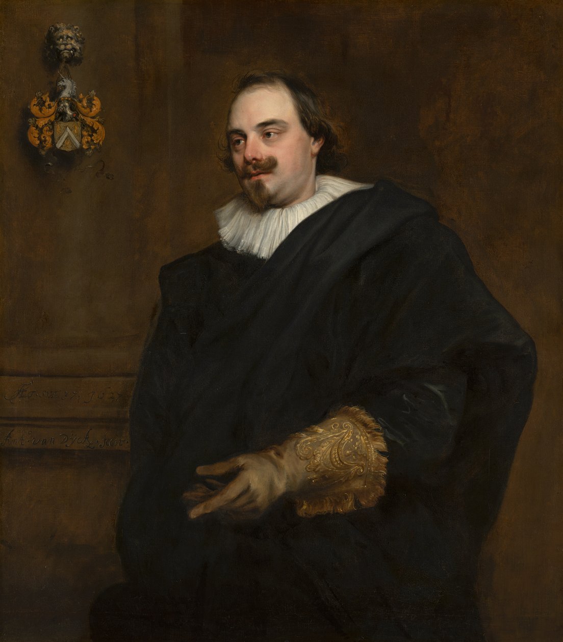 صورة لبيتر ستيفنز (c.1590-1668) ، 1627 بواسطة أنتوني فان ديك