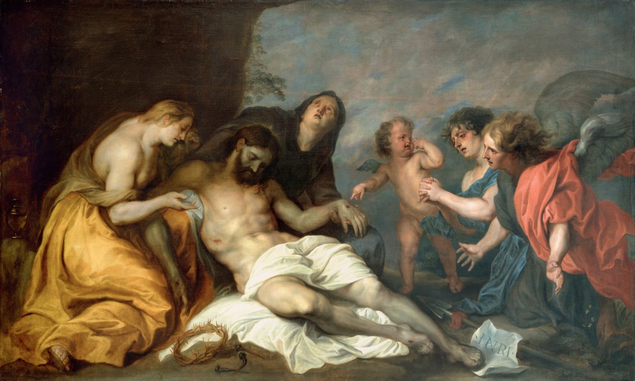 الرثاء على المسيح ، 1637-1640 بواسطة أنتوني فان ديك