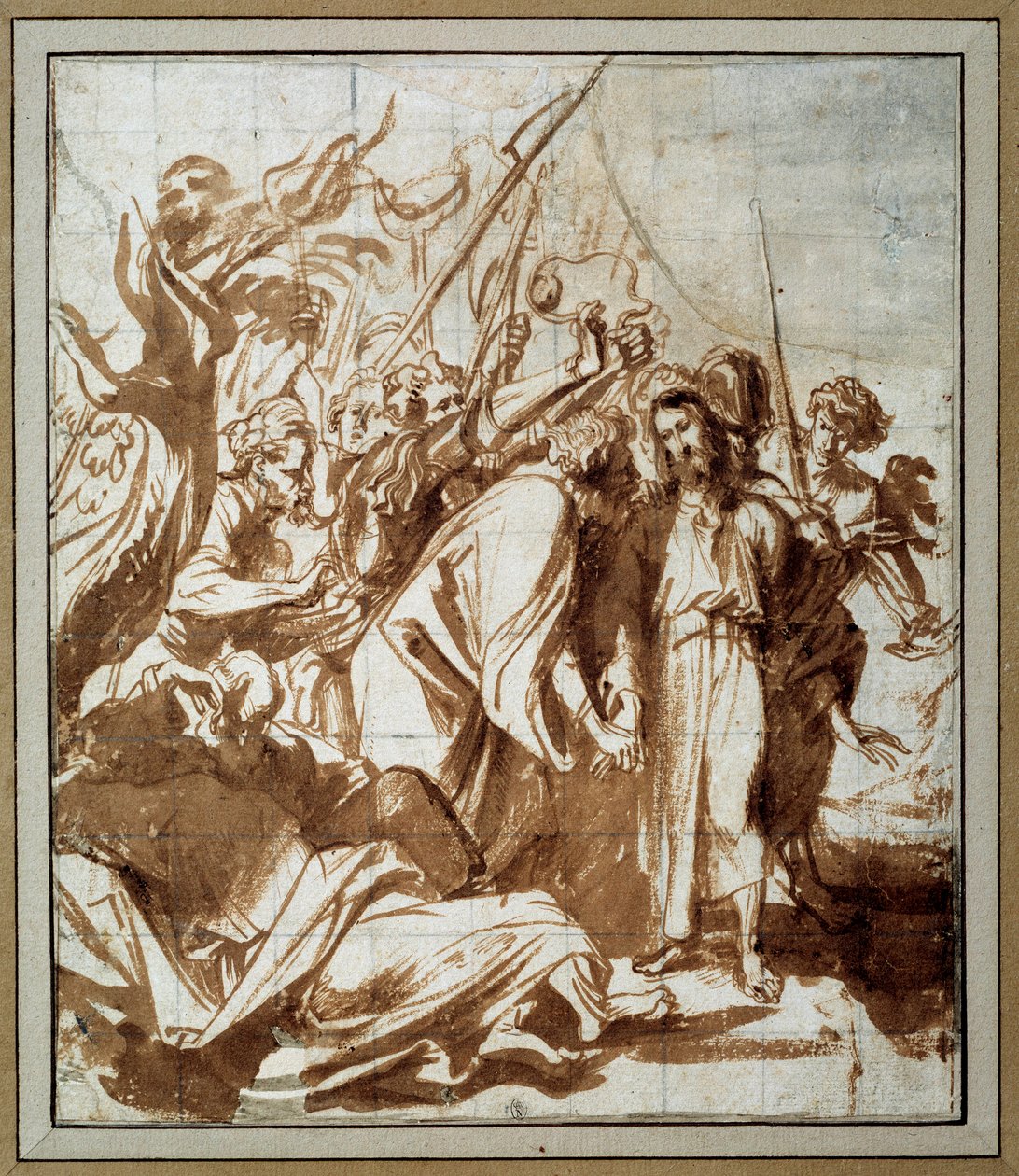 القبض على المسيح. رسم أنطون فان ديك (1599-1641) إي سي. Flam. بواسطة أنتوني فان ديك