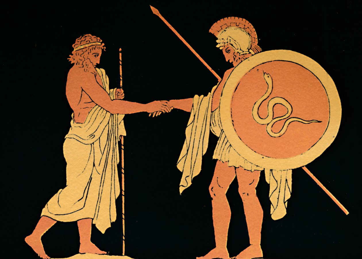 "Pelias Sending Forth Jason" ، ١٨٨٠ بواسطة العتيقة