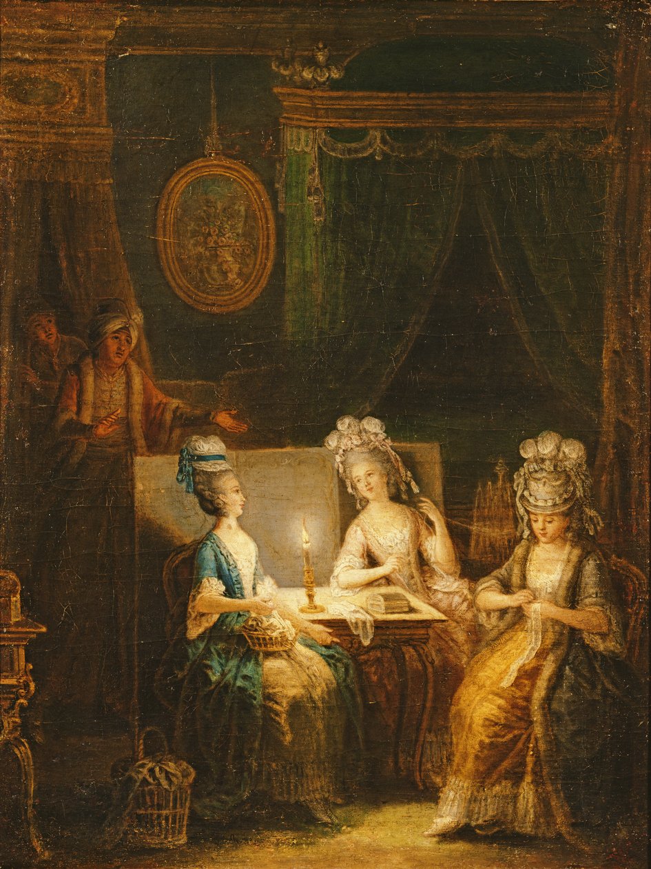 Zémire و Azor ، Opera بواسطة Marmontel ، 1788 بواسطة فرانسوا أوبيرت
