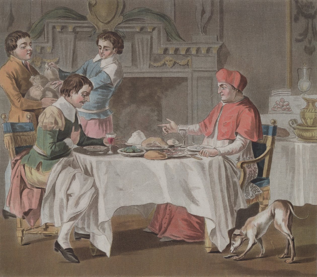 كرم الكاردينال امبواز (1460-1510) منقوش بواسطة جان بابتيست موريت (fl. 1790-1820) 1788 بواسطة أنطوان لويس فرانسوا سيرجنت مارسو