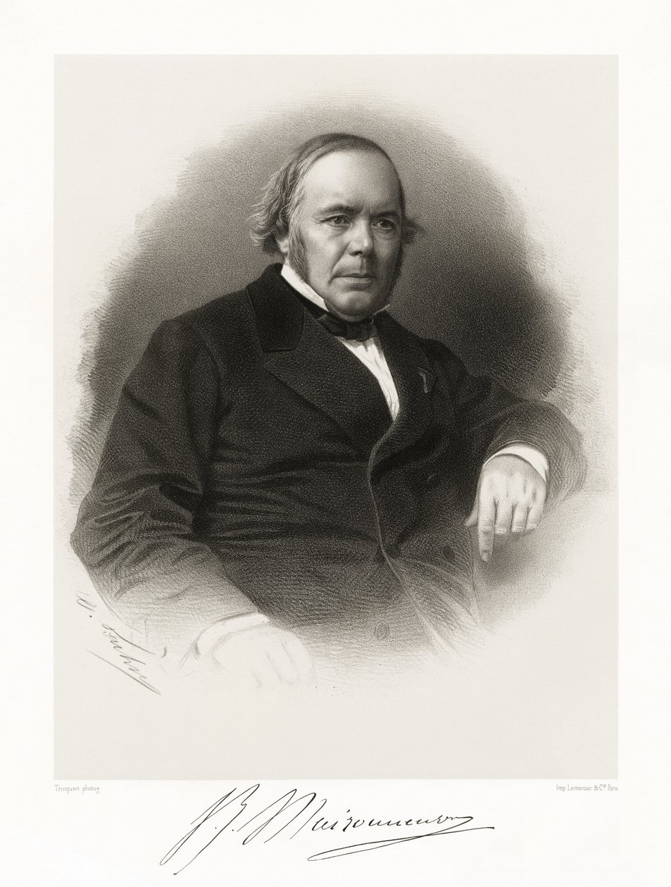 جاك جيل ميزونوف ، 1865-1866 بواسطة أنطوان رينيه ترينكوارت